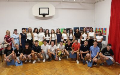 Oproštaj osmaša od osnovne škole