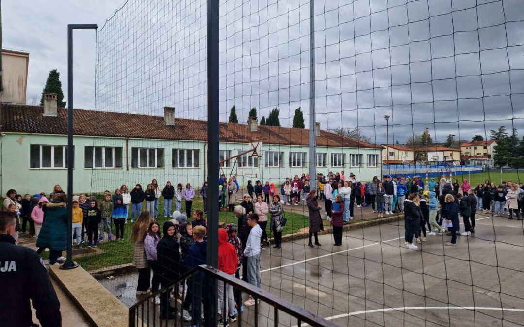 VJEŽBA EVAKUACIJE I SPAŠAVANJA